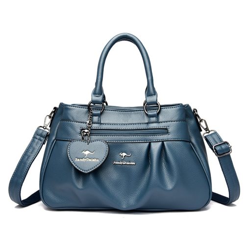 variant image23 Layers High Quality Leather Handbag Purse Luxury Designer Women Large Capacity Shoulder Crossbody Tote Bag