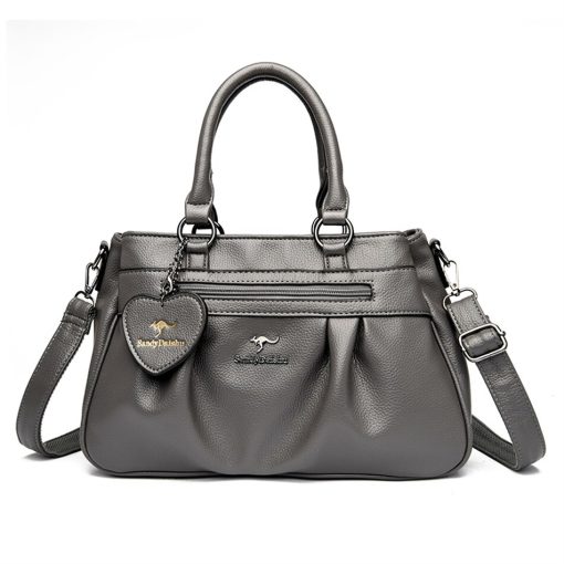 variant image33 Layers High Quality Leather Handbag Purse Luxury Designer Women Large Capacity Shoulder Crossbody Tote Bag