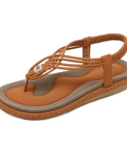 KoLlCEYANEAOSummer Fashion Sandals Woman Platform soft leather large size Flip Flops sandals comfortable shoes6colors availableE1770