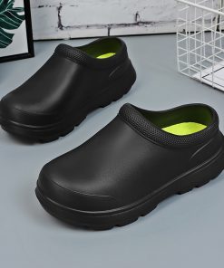 Z8oJSTRONGSHEN Men Chef Shoes Women Non slip Waterproof Oil proof Kitchen Shoes Nurse shoes Work Shoes