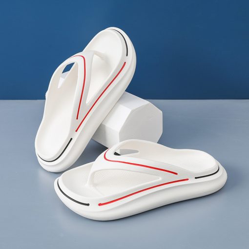 main image1EVA Thick Sole Thong Slippers Women Platform Flip Flops Summer Shoes 2023 Foam Pillow Slides Outdoor