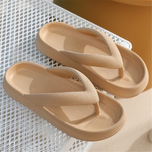 variant image6Rimocy Soft Sole Platform Flip Flops Women Clip Toe Eva Non Slip Cloud Slippers Woman 2023