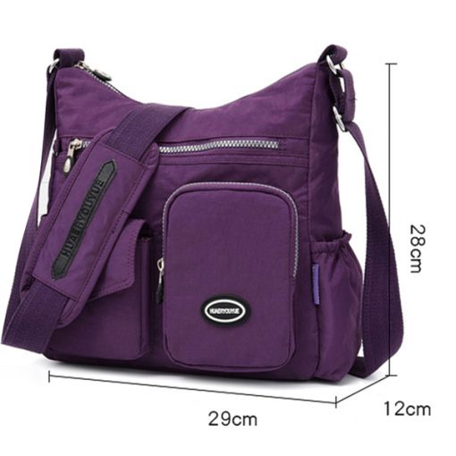 7dHpLuxury Handbags Women Bags Designer Waterproof Nylon Cloth Crossbody Bags For Women 2021 Large Capacity Lady