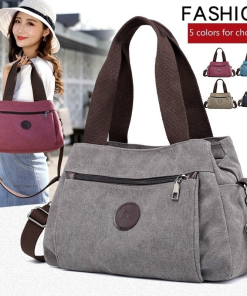 85pSWomen s Canvas Bag Handbags Shoulder Bags Messenger Bags Crossbody Bags Tote Large Capacity Work Bags