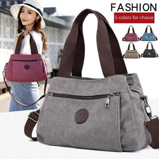 85pSWomen s Canvas Bag Handbags Shoulder Bags Messenger Bags Crossbody Bags Tote Large Capacity Work Bags