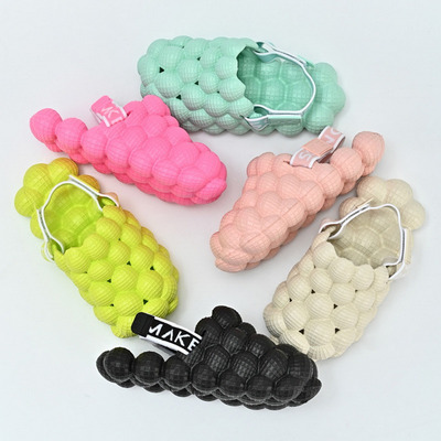 NygWToddler Children Cute Bubble Slides New Kids Sandals Summer Outdoor Sport Shoes Boys Girls Close Toes
