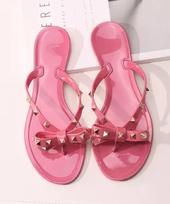 Size 36 42 2022 Hot Sale Fashion Women s Flip Flops Summer Shoes Cool Beach Rivet.jpg Q90.jpg