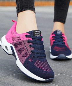 Sneakers Women 2022 Multicolor Mesh Lightweight Outdoor Shoes Ladies Flat Lace up Round Toe Sneakers For.jpg 640x640 2