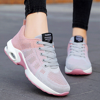 Sneakers Women 2022 Multicolor Mesh Lightweight Outdoor Shoes Ladies Flat Lace up Round Toe Sneakers For.jpg 640x640 3