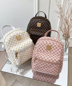 kSnVKorean Fashion Student Schoolbag Travelling Bag Classic Flower Backpack Women Bags Foreign Trade Bag Women S