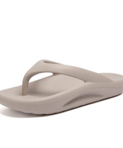 q45pBeach Flip flops Summer Men Slippers Massage Sandals Comfortable Men Casual Shoes Fashion Men Flip Flops