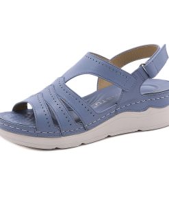 rzMw2023 Fashion Sandals Women Summer Shoes Soft Comfortable Casual Women Sandals Thick Sole Ladies Beach Sandals