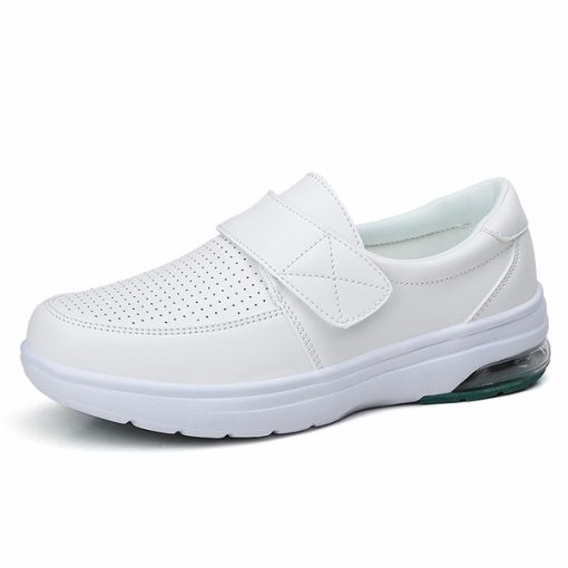 t7dsWomen Sneakers Nurse Clogs Summer Nurse Shoes Female Health Work Flat Non slip Soft Hospital