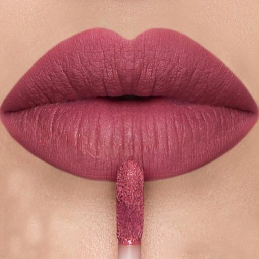 JExiWaterproof Velvet Matte Nude Lip Gloss Sexy Long Lasting Non stick Cup Nude Red Liquid Lipstick