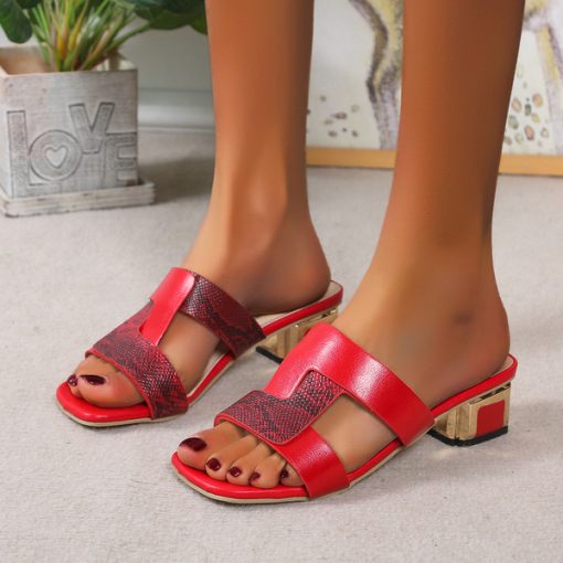 PYf5New Women s Slippers Women Shoes 2022 Summer Peep Toe Sandals Fashion Pumps Ladies Dress Wedding
