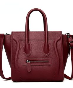 k1pkWomen s High Quality Luxury Designer Replica Handbag Leather Shoulder Bag Top Handle Big Tote Black