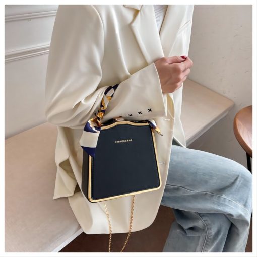 7G2ICGCBAG Vintage Luxury Designe Handbags For Women 2022 Fashion Shoulder Bag Simple High Quality PU Leather
