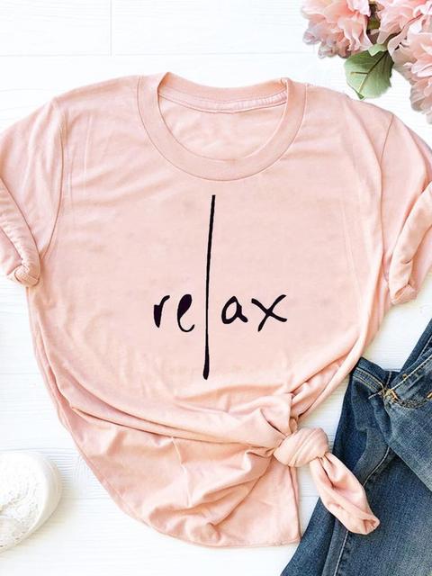 Clothes Ladies Summer T Clothing Print Fashion Casual T shirts Letter 90s Trend Cute Short Sleeve.jpg 640x640