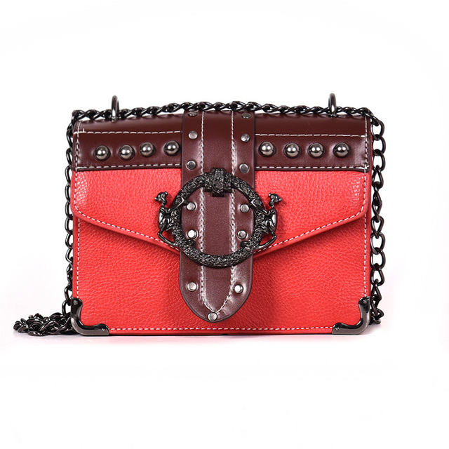 European Fashion Female Square Bag 2023 New Quality PU Leather Women s Designer Handbag Rivet Lock.jpg 640x640