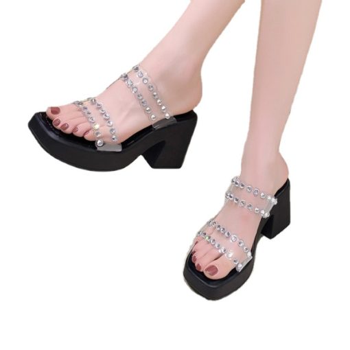 N7Ry2023 Hot Sale Shoes for Women Slingbacks Women s High Heels Summer Party Pumps Women Solid