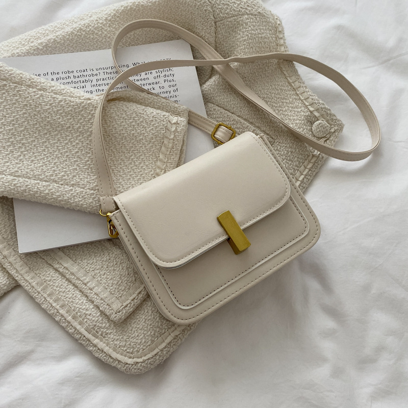 ZrbGVintage Solid Black White Women Shoulder Bags 2022 Summer New Version Messenger Bag Handbag Chain Wild