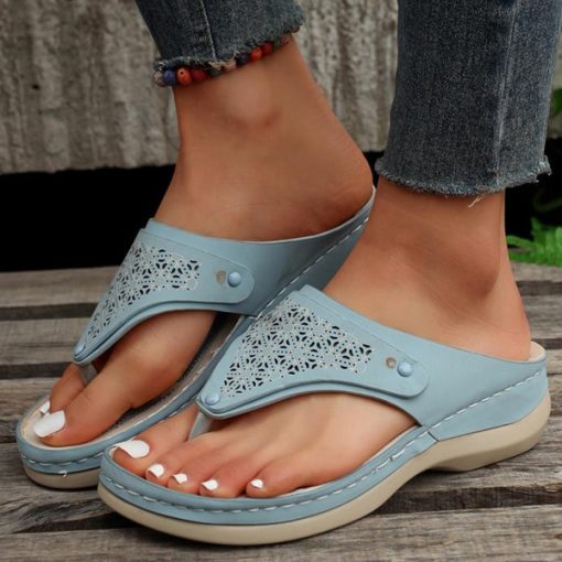 dmxMWomen Sandals 2023 New Summer Sandals With Low Heels Outdoor Slippers Summer Shoes For Women Flip