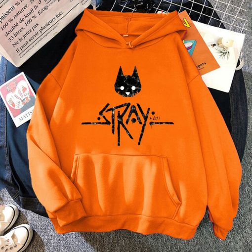 mTaeStray Cat Game Hoodies 2022 Hot Sweatshirt Men Fashion Long Sleeve Harajuku Y2k Clothes Male Pullover