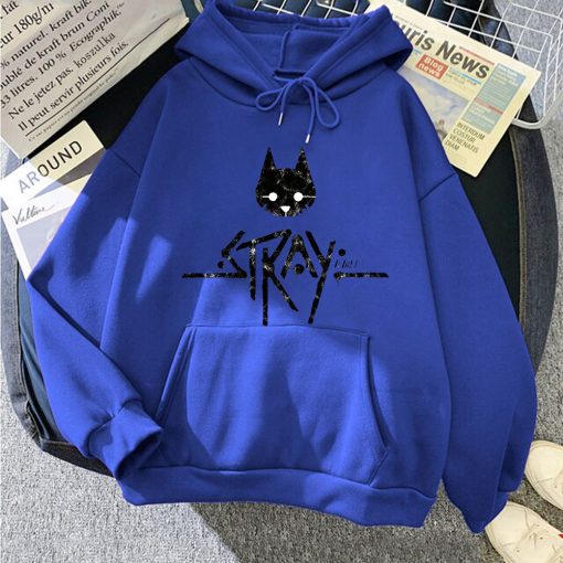 vA9KStray Cat Game Hoodies 2022 Hot Sweatshirt Men Fashion Long Sleeve Harajuku Y2k Clothes Male Pullover