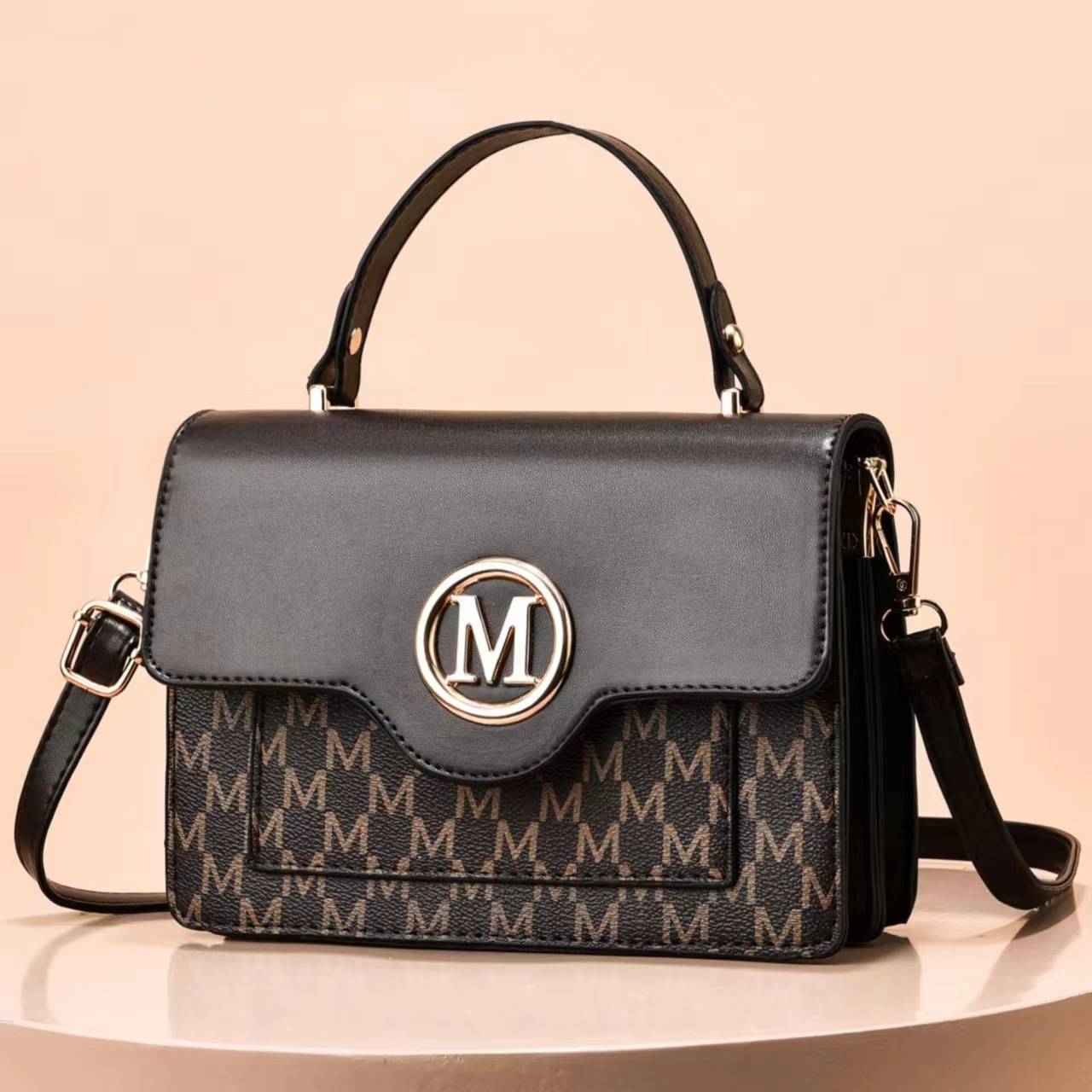 xObNNew 2023 Fashion Brand Bill Shoulder Small Square Bag Handbag Simple Texture Messenger Bag Designer Women