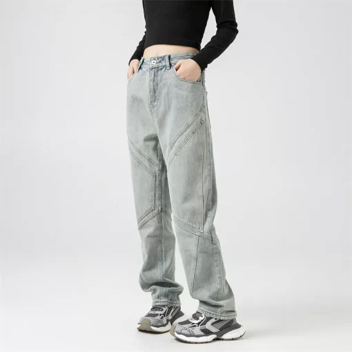 Women s Luxury Designer y2k Pant Jeans 2023 Trend 100 Cotton Wide Leg Pants for Women.jpg (1)