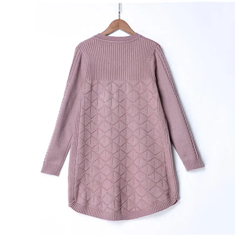 CFTL2023 New Korean Women s Autumn Long Long sleeved Sweater Tops Female winter Loose Bottoming Shirt