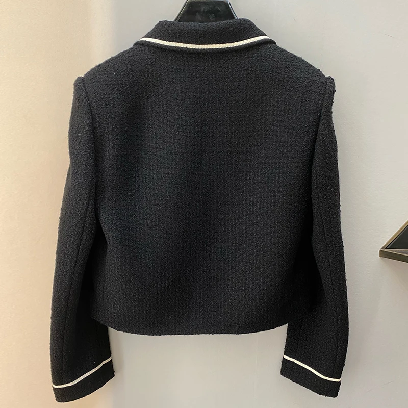 Korean Fashion Streetwear Tweed Jacket – Miggon