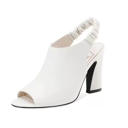 PzJi2023 New Shoes for Women Slip on Women s Sandals Summer Concise Dress Sandals Women Solid