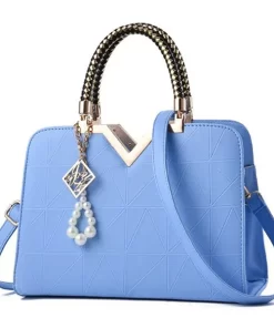 TgI92023 New Summer Handbag Women Multi Pocket Zipper Shoulder Bag PU Leather Female Fashion Crossody Bag