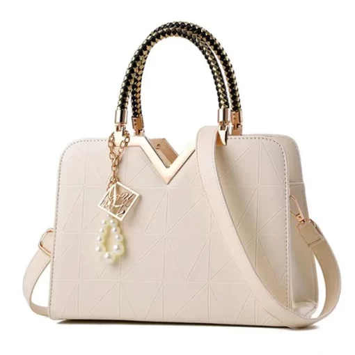 Waem2023 New Summer Handbag Women Multi Pocket Zipper Shoulder Bag PU Leather Female Fashion Crossody Bag