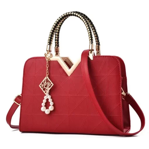 yu1I2023 New Summer Handbag Women Multi Pocket Zipper Shoulder Bag PU Leather Female Fashion Crossody Bag