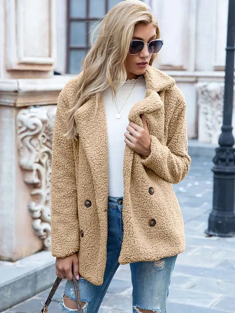 2023 Autumn Teddy Coat Women Faux Fur Coat Female Thick Warm Plush Teddy Jacket Long Sleeve.jpg 640x640.jpg (1)