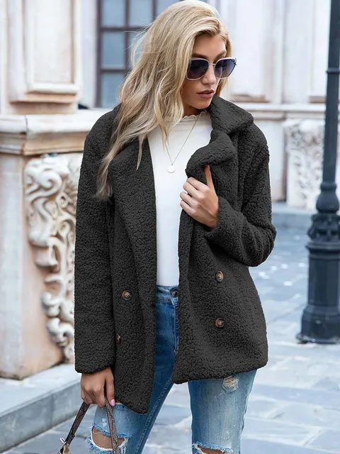 2023 Autumn Teddy Coat Women Faux Fur Coat Female Thick Warm Plush Teddy Jacket Long Sleeve.jpg 640x640.jpg (3)