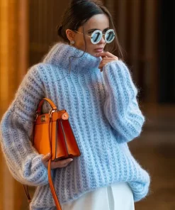 2023 Fashion Fluffy Turtleneck Women Sweater Tops Knitted Casual Warm Sweaters Female Lady Soft Long Sleeve.jpg 640x640.jpg