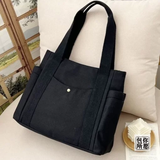 Large Capacity Canvas Tote Bags for Work Commuting Carrying Bag College Style Student Outfit Book Shoulder.jpg 640x640.jpg