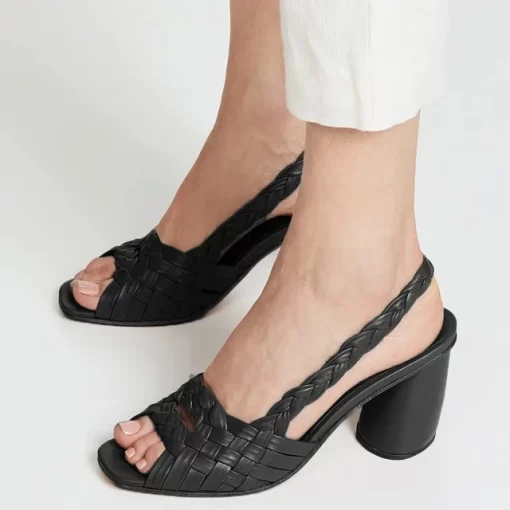New Fashion Women s Sandals Hot Sale Open Toe Cross Braided Word Buckle Hollow Hhigh Heel.jpg 640x640.jpg (2)