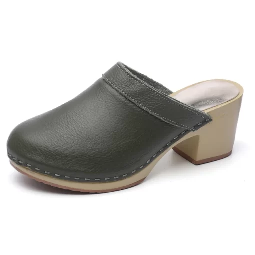 Summer Slippers Women s Pumps Corium Mules Shoes Femme Platform Wedge Heels Slip On Outdoor Mujer.jpg 640x640.jpg (2)