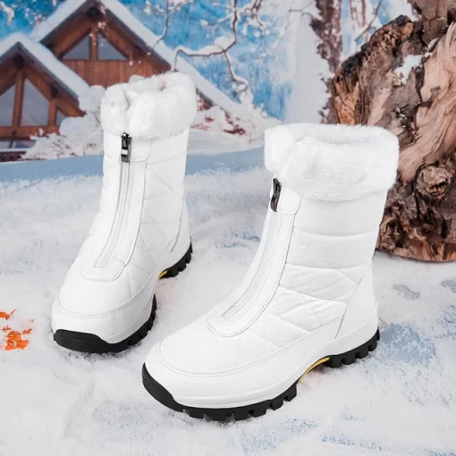 Women s Boots Winter Plush Snow Boots Outdoor Anti Slip Hiking Shoes Women s Warm And.jpg 640x640.jpg (2)