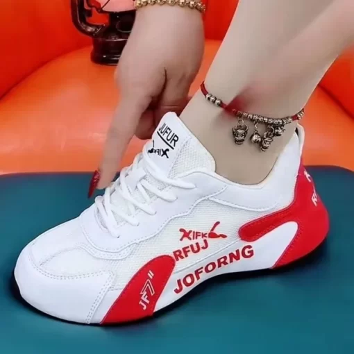 Women s Causal Sneakers 2023 Summer New Fashion Breathable Mesh Lace Up Sports Shoes for Women.jpg 640x640.jpg (2)