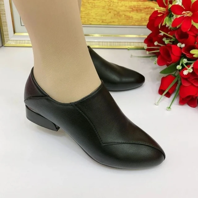 Women s Shoes with Soft Leather and Thick Heels Are Comfortable and Leisure Work Women s.jpg 640x640.jpg (1)