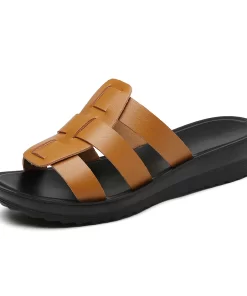 5gRuSandals Women Elastic Force Summer Shoes Women Flat Sandals Casual Indoor Outdoor Slipper Summer Sandals For