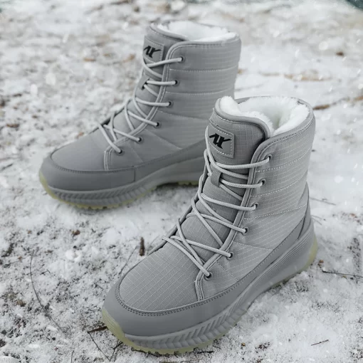 ciPRMoipheng Women Boots Waterproof Winter Shoes Female Snow Boots Platform Keep Warm Ankle Boots with Thick