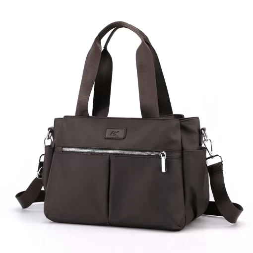 3uYBNew Women s Fashion Shoulder Bags Multi compartment Retro Casual Nylon Travel Handbag High Quality Crossbody