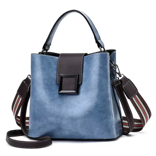 4ussLeather Shoulder Bag for Women Trend 2023 Luxury Female Designer High Quality Handbag Famous Messenger Bag