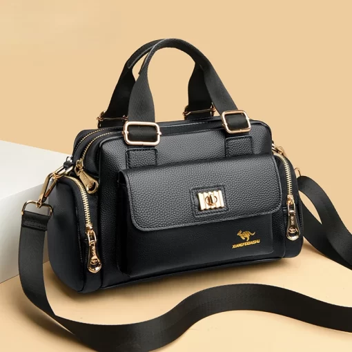 4zgPLuxury Brand Handbag High Quality Women s Shoulder Bags Fashion Designer Large Capacity Soft Leather Locomotive